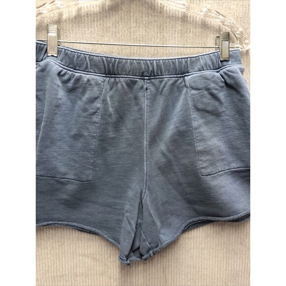 Universal Threads Cut Off Cotton Shorts Size Small Blue Distress Athletic - Picture 2 of 11